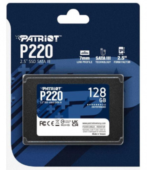 Накопитель SSD Patriot SATA III 128Gb P220S128G25 P220 2.5" от магазина РЭССИ
