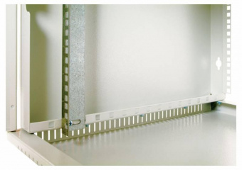 Шкаф коммутационный ЦМО ШРН-ЭКОНОМ (ШРН-Э-6.350.1) настенный 6U 600x350мм пер.дв.стал.лист 85кг серый 300мм 11кг 180град. 345мм от магазина РЭССИ