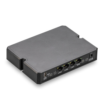 Роутер Kroks Rt-Cse DM m4 U с двумя встроенными 4G модемами LTE Cat.4 от магазина РЭССИ