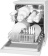 Посудомоечная машина Hansa ZWM615PQW белый (полноразмерная) от магазина РЭССИ