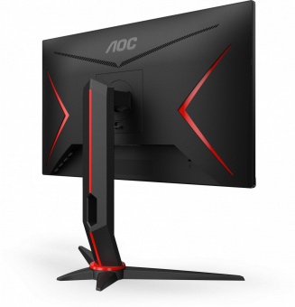 Монитор AOC 23.8" Gaming 24G2SPU черный/красный IPS LED 1ms 16:9 HDMI M/M матовая HAS Piv 300cd 178гр/178гр 1920x1080 165Hz FreeSync Premium VGA DP FHD USB 4.41кг от магазина РЭССИ