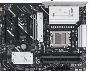 Материнская плата Asus PRIME B840-PLUS WIFI SocketAM5 AMD B840 4xDDR5 ATX AC`97 8ch(7.1) 2.5Gg RAID+HDMI+DP от магазина РЭССИ
