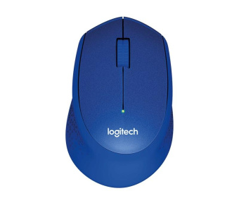 Мышь Logitech M330 Silent Plus синий оптическая (1000dpi) silent беспроводная USB (2but) от магазина РЭССИ