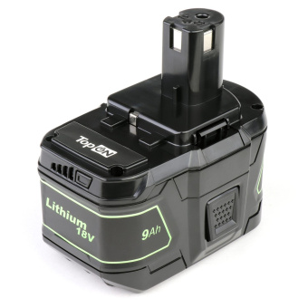 Аккумулятор для RYOBI 18V 7.5AH (LI-ION) PN: RB18L90 TopOn TOP-PTGD-RY-18-7.5 от магазина РЭССИ