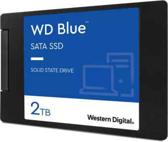 Накопитель SSD WD SATA III 2Tb WDS200T2B0A Blue 2.5" от магазина РЭССИ