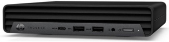 ПК HP ProDesk 400 G6 Mini i5 10500T (2.3) 8Gb SSD256Gb UHDG 630 Free DOS GbitEth 65W мышь черный от магазина РЭССИ