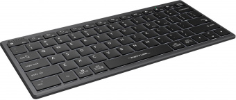 Клавиатура A4Tech Fstyler FX61 серый USB slim LED (FX61 GREY) от магазина РЭССИ