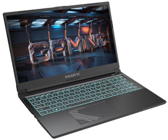 Ноутбук Gigabyte G5 Core i5 12500H 16Gb SSD512Gb NVIDIA GeForce RTX4050 6Gb 15.6" IPS FHD (1920x1080) Windows 11 Home black WiFi BT Cam (MF-E2KZ313SH) от магазина РЭССИ