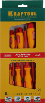 Набор отверток Kraftool 250088-H8 в компл.:8 предметов от магазина РЭССИ