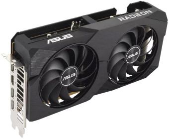 Видеокарта Asus PCI-E 4.0 DUAL-RX6600-8G AMD Radeon RX 6600 8Gb 128bit GDDR6 2044/14000 HDMIx1 DPx3 HDCP Ret от магазина РЭССИ