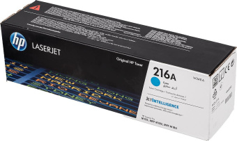 Картридж лазерный HP 216A W2411A голубой (850стр.) для HP MFP M182/ M183 от магазина РЭССИ