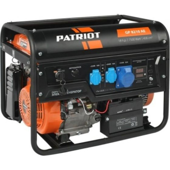 Генератор Patriot GP 8210AE 7.5кВт от магазина РЭССИ