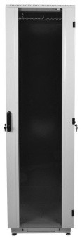 Шкаф серверный ЦМО (ШТК-М-47.6.8-1ААА-9005) напольный 47U 600x800мм пер.дв.стекл задн.дв.стал.лист 2 бок.пан. направл.под закл.гайки 1010кг черный 655мм 116.28кг 180град. 2250мм от магазина РЭССИ