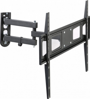 Кронштейн для телевизора Hama R1 118157 черный 37"-75" макс.30кг настенный поворотно-выдвижной и наклонный от магазина РЭССИ