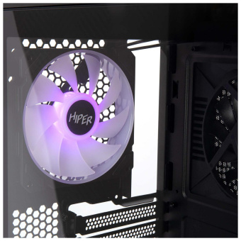Корпус Hiper CC BG черный без БП ATX 1x120mm 3x140mm 2xUSB3.0 audio bott PSU от магазина РЭССИ