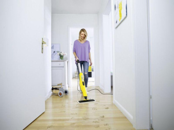 Пароочиститель ручной Karcher EasyFix SC 3 Upright 1600Вт желтый/черный от магазина РЭССИ