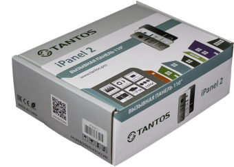Видеопанель Tantos iPanel 2+ цветной сигнал цвет панели: черный от магазина РЭССИ