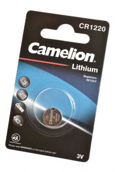 Элемент питания Camelion CR1220-BP1 CR1220 BL1 от магазина РЭССИ