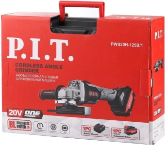 Углошлифовальная машина P.I.T. PWS20H-125B/1 8000об/мин рез.шпин.:M14 d=125мм от магазина РЭССИ
