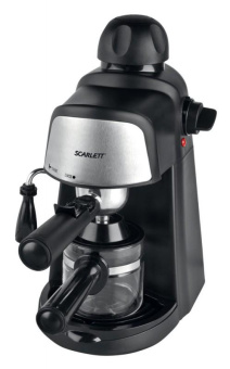 Кофеварка рожковая Scarlett SC-037 800Вт черный от магазина РЭССИ