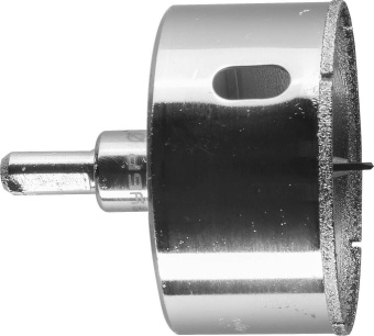 Коронка Зубр 29850-60 по каф/стекл Д=60мм (1пред.) для шуруповертов/дрелей от магазина РЭССИ