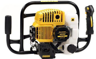 Мотобур Champion AG352 профес. 2-х такт. 1400Вт 1.9л.с. 51.7см3 8700об/мин от магазина РЭССИ