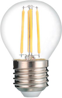 Лампа филам. Thomson Filament TH-B2340 11Вт цок.:E27 шар 220B 6500K св.свеч.бел.хол. Globe (упак.:1шт) от магазина РЭССИ