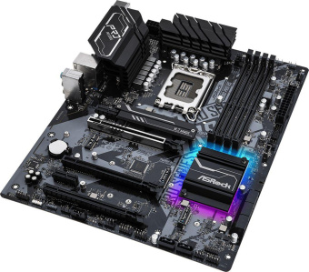 Материнская плата Asrock Z690 PRO RS Soc-1700 Intel Z690 4xDDR4 ATX AC`97 8ch(7.1) 2.5Gg RAID+HDMI+DP от магазина РЭССИ