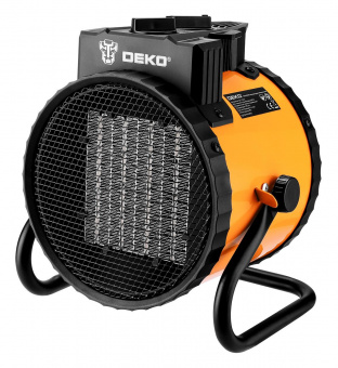 Тепловая пушка электрическая Deko DKIH2200W 2200Вт желтый/черный от магазина РЭССИ