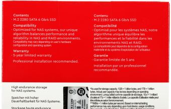 Накопитель SSD WD SATA-III 1TB WDS100T1R0B Red SA500 M.2 2280 от магазина РЭССИ