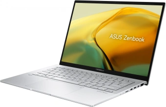 Ноутбук Asus Zenbook 14 UX3402VA-KP697 Core i5 13500H 16Gb SSD512Gb Intel Iris Xe graphics 14" IPS WQXGA (2560x1600) noOS silver WiFi BT Cam Bag (90NB10G6-M014Z0) от магазина РЭССИ