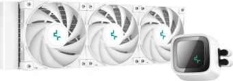 Система водяного охлаждения Deepcool LS720 WH Soc-AM5/AM4/1151/1200/1700 белый 4-pin 32.9dB Al 300W 1607gr Ret от магазина РЭССИ