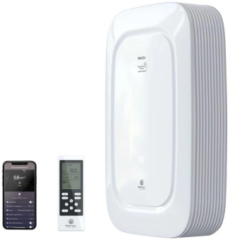 Воздухоочиститель Royal Clima BREZZA RCB 150 LUX + EH-1000 1000Вт белый от магазина РЭССИ