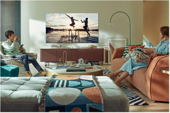 Телевизор QLED Samsung 65" QE65QN90BAUXCE Series 9 черный 4K Ultra HD 120Hz DVB-T2 DVB-C DVB-S2 USB WiFi Smart TV (RUS) от магазина РЭССИ