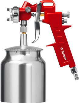 Краскораспылитель Зубр MS-5G 160л/мин соп.:1.5мм бак:0.6л красный от магазина РЭССИ