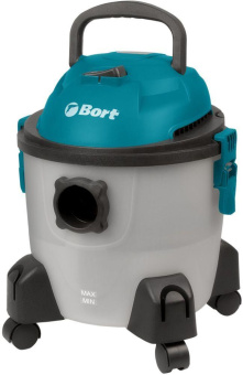 Строительный пылесос Bort BSS-1215-Aqua 1250Вт (уборка: сухая/влажная) серый от магазина РЭССИ