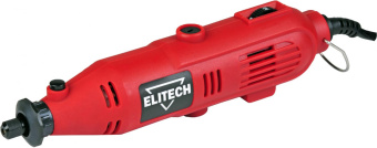 Шлифмашина прямая Elitech МПШ 015Э красный/черный от магазина РЭССИ