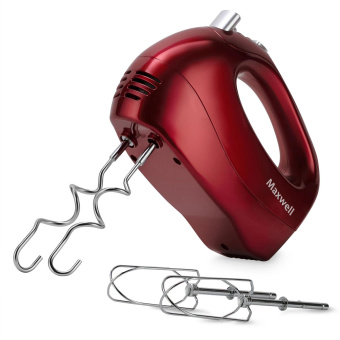 Миксер ручной Maxwell MW-1357 R 300Вт красный от магазина РЭССИ