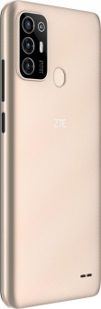 Смартфон ZTE Blade A52 64Gb 4Gb золотой моноблок 3G 4G 2Sim 6.52" 720x1600 Android 11 13Mpix 802.11 b/g/n GPS GSM900/1800 GSM1900 TouchSc FM microSD max512Gb от магазина РЭССИ