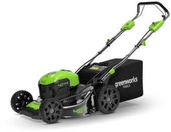 Газонокосилка роторная Greenworks GD40LM46SPK4 (2506807UB) от магазина РЭССИ