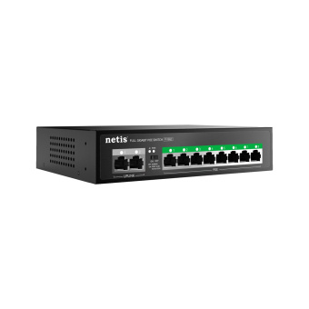 Коммутатор Netis P110GC 10G 8PoE+ 100W неуправляемый от магазина РЭССИ