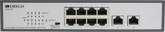 Коммутатор Origo OS2210P/120W OS2210P/120W/A1A (L2+) 10x1Гбит/с 8PoE+ 120W неуправляемый от магазина РЭССИ