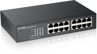 Коммутатор Zyxel GS1100-16 v3 GS1100-16-EU0103F 16G неуправляемый от магазина РЭССИ