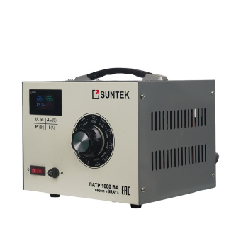 ЛАТР SUNTEK 1000ВА  GRAY  диапазон 0-300 Вольт, 2 года гарантии         4А   NEW от магазина РЭССИ