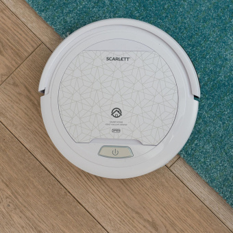 Пылесос-робот Scarlett SC-VC80R21 белый от магазина РЭССИ