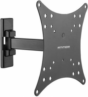 Кронштейн для телевизора Arm Media MARS-3 черный 20"-43" макс.20кг настенный поворот и наклон от магазина РЭССИ