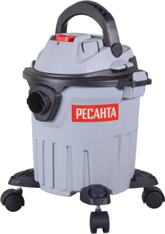 Строительный пылесос Ресанта ПС-1400-15 1400Вт (уборка: сухая) серый от магазина РЭССИ