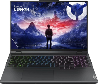 Ноутбук Lenovo Legion Pro 5 16IRX9 Core i5 14500HX 16Gb SSD1Tb NVIDIA GeForce RTX4050 6Gb 16" IPS WQXGA (2560x1600) noOS dk.grey WiFi BT Cam (83DF00E7RK) от магазина РЭССИ