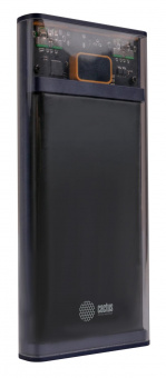 Мобильный аккумулятор Cactus CS-PBFSTT-10000 10000mAh 4.5A 2xUSB черный от магазина РЭССИ