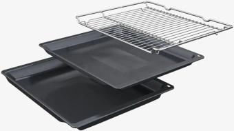 Духовой шкаф Электрический Bosch Serie 8 HBG7341B1 черный от магазина РЭССИ